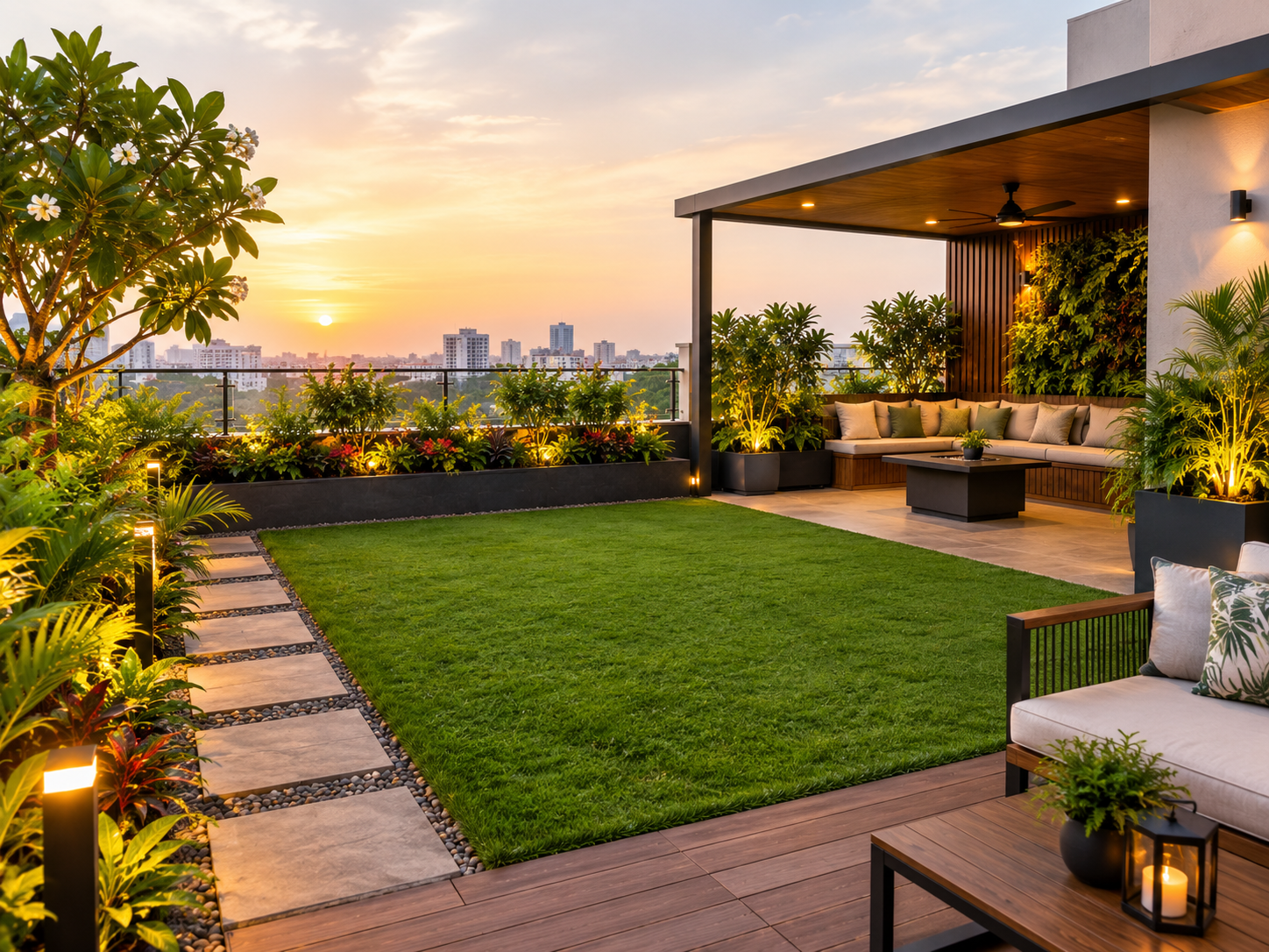 Terrace garden