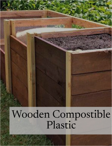 Wooden Compostible Plastic